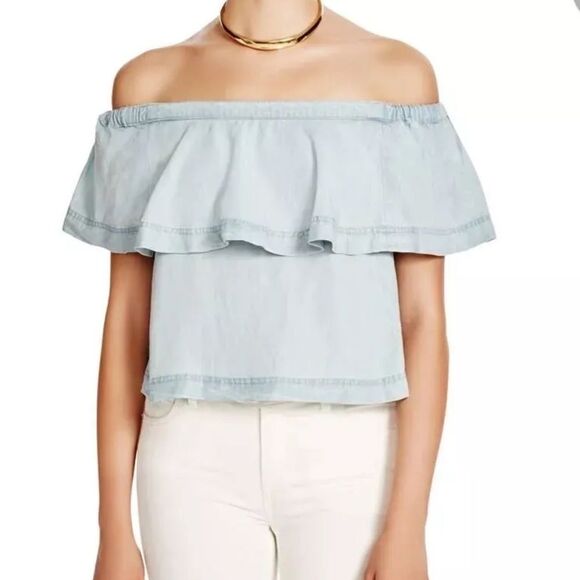 Free people off shoulder top size XS - Picture 2 of 6